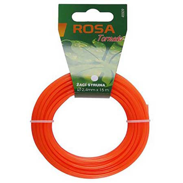 Slika Struna za trimer ROSA 2,4 mm x 15 m 77.222 / 45509