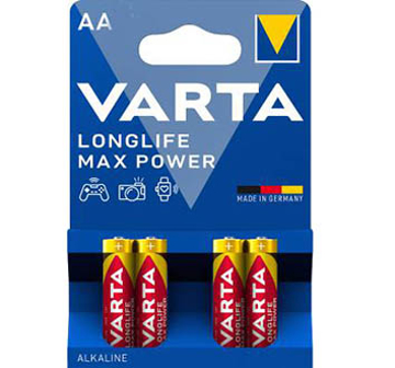 Slika Baterija ALKALNA 1.5V MAX POWER AA LR6 Varta