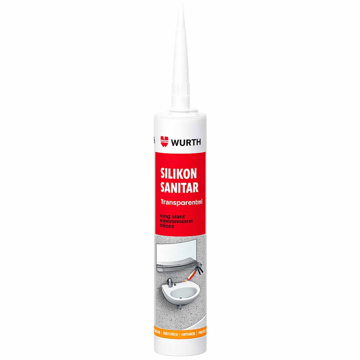 Slika Silikon WURTH Sanitar BASIC transparentni 280 ml
