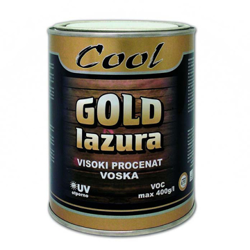 Slika COOL Gold lazura 750 ml