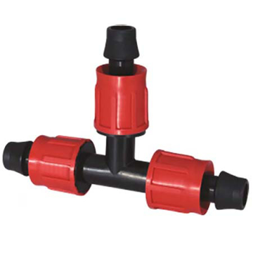 Plastični T komad 17x17x17 za povezivanje polidrip traka i creva