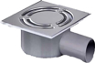 Slika Kanalizacioni slivnik Ø50 mm horizontalni TPS100 inox rešetka