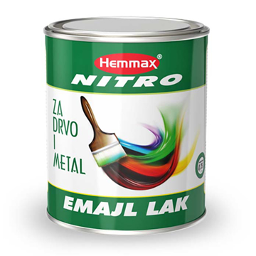 Picture of Emajl BELI lak za metal NITRO 750 ml