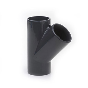 PVC-U kosa račva za grananje cevovoda u sistemima pod pritiskom