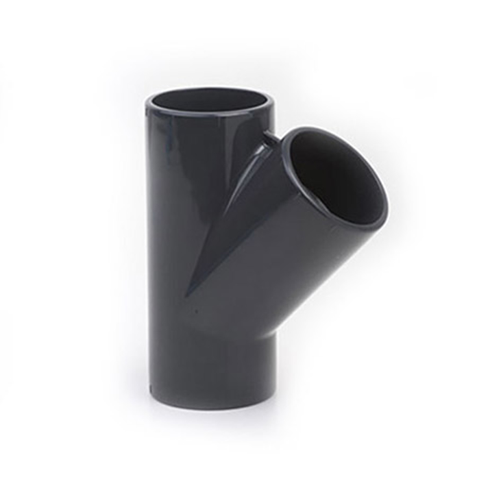 PVC-U kosa račva za grananje cevovoda u sistemima pod pritiskom