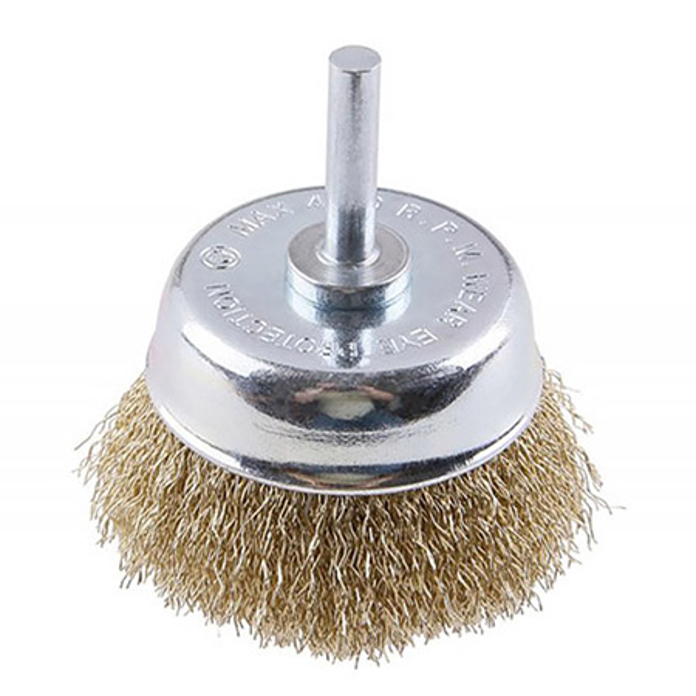 Slika Čelična četka lončasta za bušilicu Ø75 mm 22031