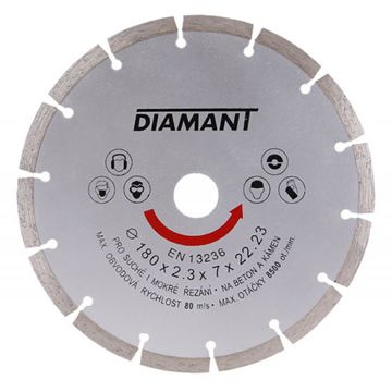 Slika Rezna ploča Diamant segment Ø 180  (77.018) 21118