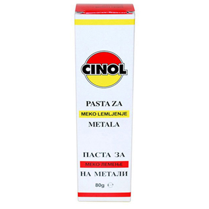 Slika Cinol pasta za meko lemljenje metala – 80 g