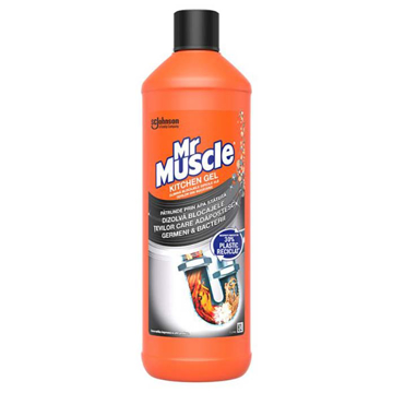 Slika Mr MUSCLE KITCHEN gel za otcepljivanje odvoda 1000 ml.