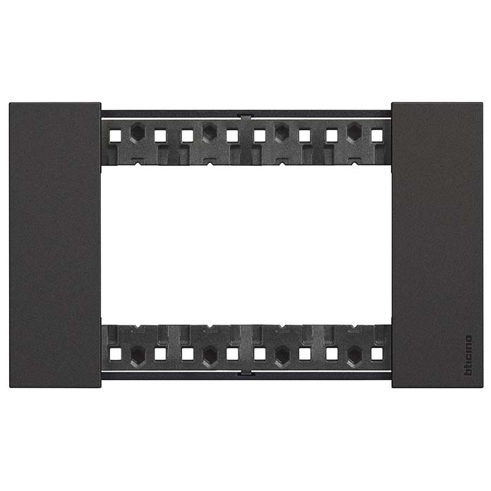 Slika BTicino Living Now okvir (maska/pločica) 4M crna KA4804KG