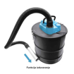 Slika Usisivač za pepeo PROSTO UP7110-20 1000W 20L – crno/plavi