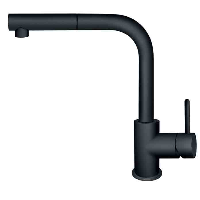 Slika Baterija DARK za sudoperu sa izvlačnim tušem – električni prelivni bojler JD38603