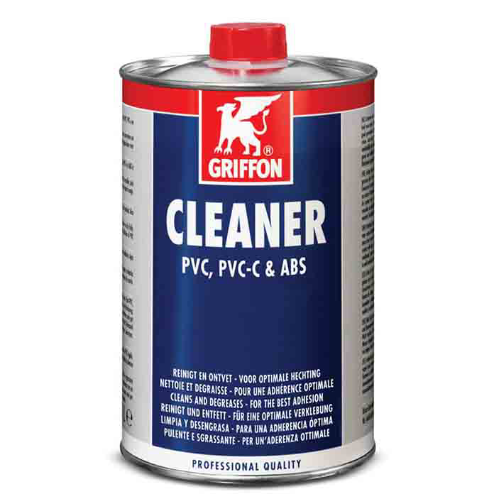 GRIFFON Cleaner PVC odmašćivač 1 l za čišćenje i odmašćivanje PVC, PVC-C i ABS plastike