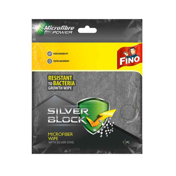 Slika Krpa Fino Silver Block Microfiber 32x32