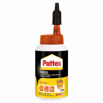 Slika Pattex WOOD EXPRESS 250 g – lepak za drvo i drvne materijale