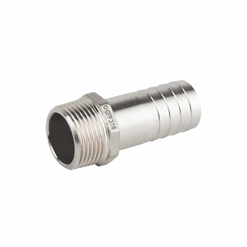 Slika Prohromska rebrasta spojka za crevo 3/4" INOX AISI 316