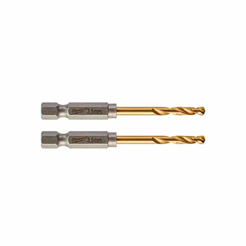 Slika Milwaukee udarna burgija za metal HSS-G TiN HEX 1/4" 3,5mm 2/1 48894707