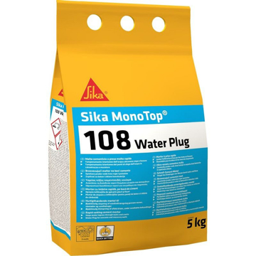 Slika Sika Monotop108 Water plug - Malter za zaustavljanje prodora vode 5kg