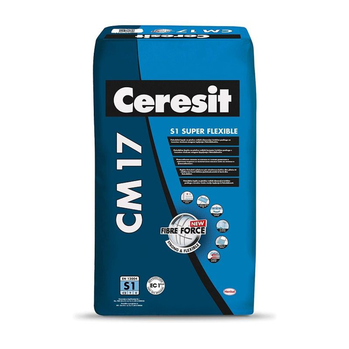 Slika Ceresit CM 17 SUPER FLEXIBLE lepak za pločice 25kg