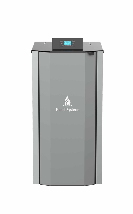 Slika Kotao na pelet Mareli Duo 24 kW sa automatskom regulacijom i ugrađenom pumpom