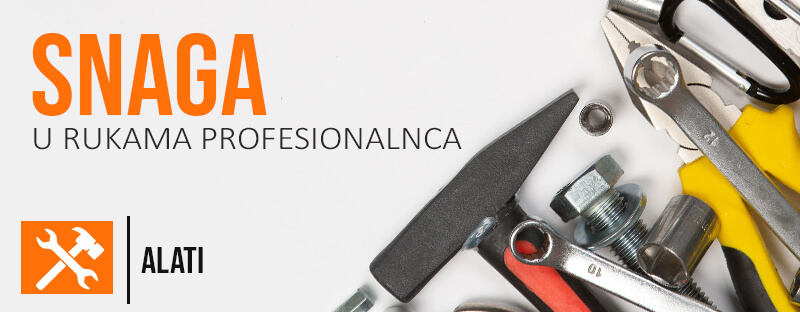 Snaga u rukama profesionalca - alati za profesionalnu upotrebu