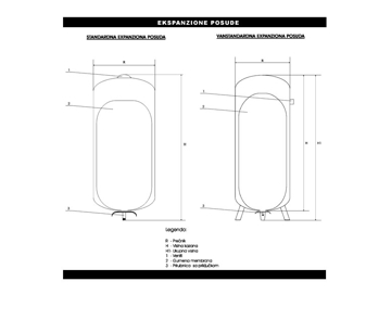 Slika Ekspanziona posuda SM 8 L Zavarivač za centralno grejanje