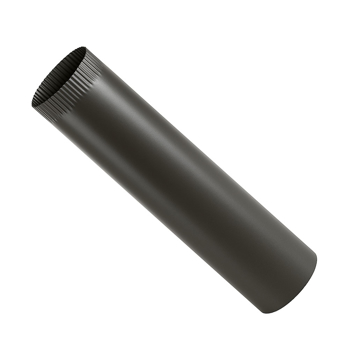 Slika Dimna cev Ø 145 mm 1000 mm, CRNA