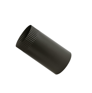 Slika Dimna cev Ø 200 mm 500 mm, CRNA