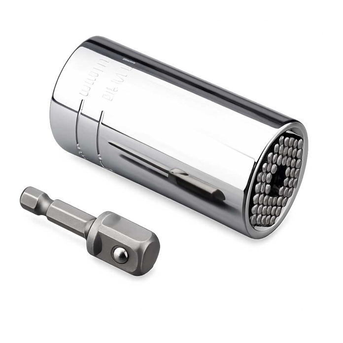 Slika Univerzalni nasadni ključ 3/8" 7–19 mm sa adapterom