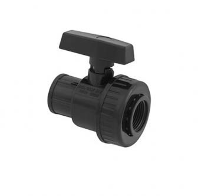 Plastična kuglasta slavina sa unutrašnjim navojem za kontrolu protoka vode