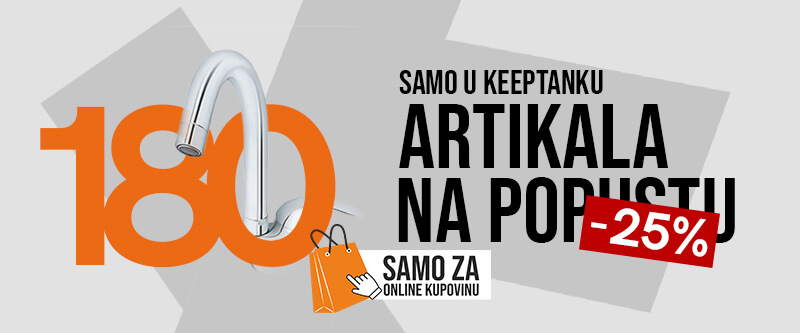 akcija 25% popusta