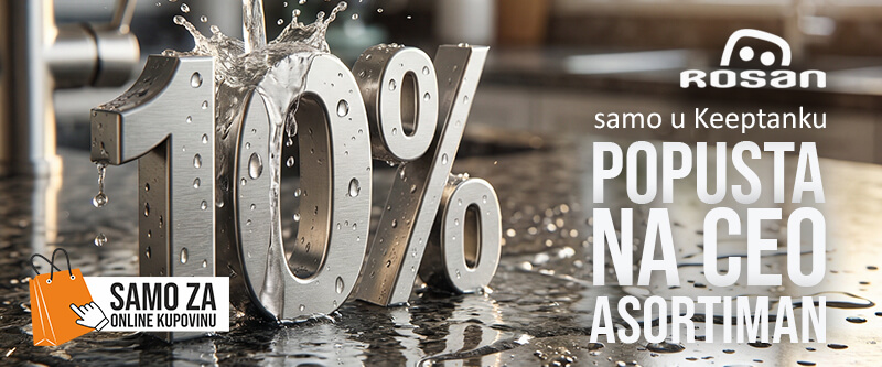 akcija rosan 10% popusta