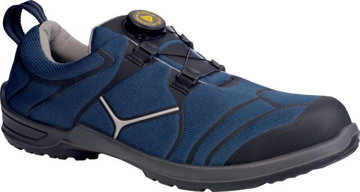 Plitke radne cipele Positano S1P SR teget sa zaštitnom čeličnom kapicom i PU đonom