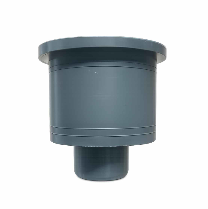 PVC slivnik za spoljne betonske česme sa vertikalnim odvodom Ø50 mm i sifonskom čašicom dubine 90 mm