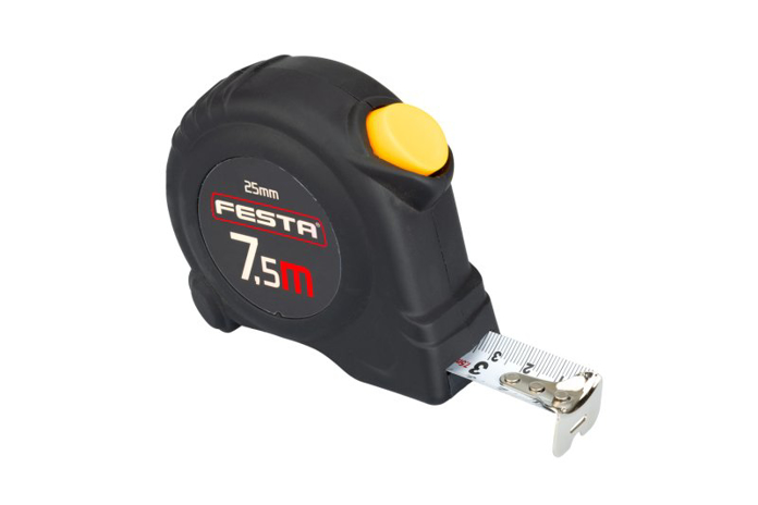 Slika Metar građevinski FESTA Autolock 7,5 m × 25 mm FESTA 07.665 / 11337
