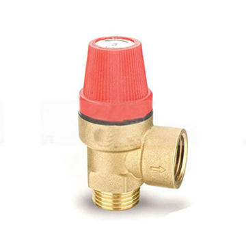 Sigurnosni ventil CALEFFI 312 1/2 SN podešen na 3 bar za sisteme grejanja