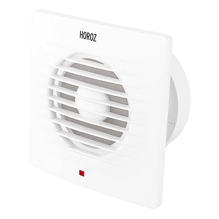 Slika Ventilator za kupatilo Ø150 HOROZ TEB 500.000.150 beli