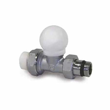 TESA termostatski radijatorski ventil 1/2" pravi sa holenderom i prelazom za PP-R cev prečnika 20 mm