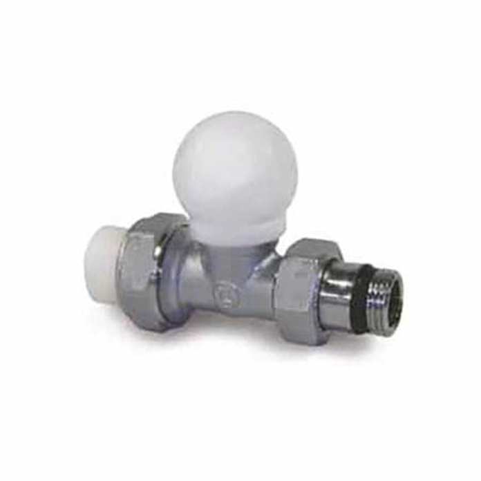TESA termostatski radijatorski ventil 1/2" pravi sa holenderom i prelazom za PP-R cev prečnika 20 mm
