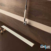 Slika Tuš kanalica CONFLUO FRAMELESS LINE-450 bel staklo