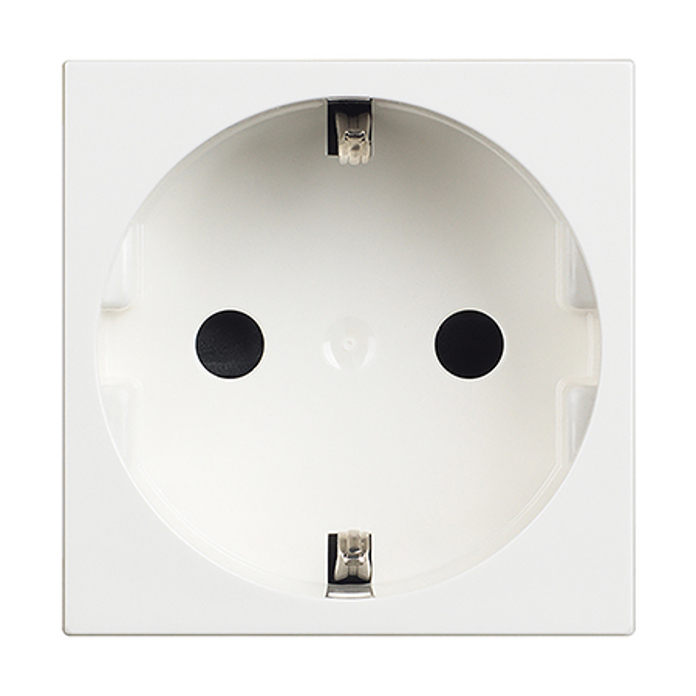 Slika Bticino Classia utičnica 2P+E 16A 250V sa zaštitom od slučajnog dodira bela 2M RW4141