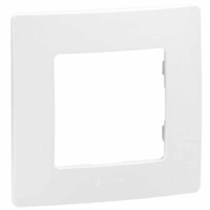 Slika Legrand Nilo okvir 1/1 beli 665001 (86x86, snap, RAL 9003)