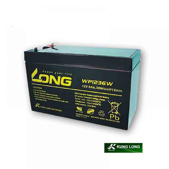 Slika Akumulator 12V 9Ah LONG WP1236W – VRLA AGM bez održavanja