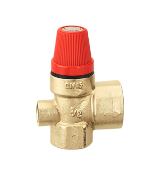 CALEFFI 532243 sigurnosni ventil 1/2 x 3/4 inča sa priključkom za manometar