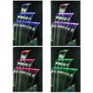 Slika Ugradni lastin rep za bazen sa LED rasvetom ravni mlaz 900-150 8W PB RGB