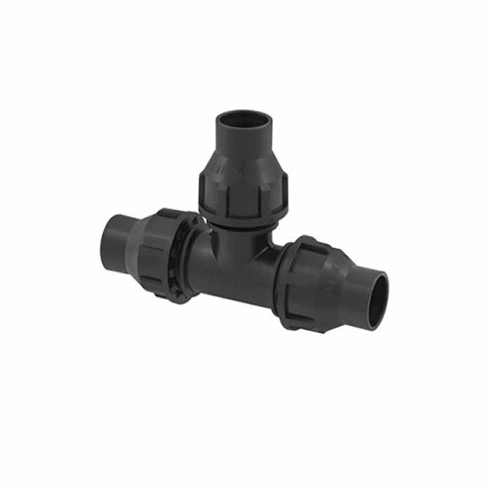 LPE plastični T komad 16x16x16 mm Poliext za navodnjavanje