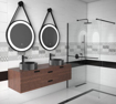 Slika Baterija za lavabo visoka Minotti Stela 2422 mat crna