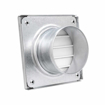Slika Gravitaciona ventilaciona rešetka 150x150/110 mm bela