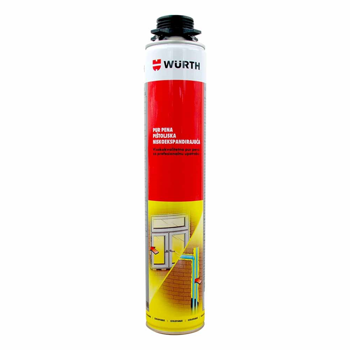 Slika Pur pena WURTH pištoljska niskoekspandirajuća 750 ml