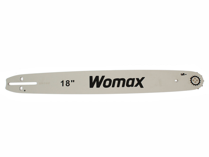 Mač za motornu testeru Womax dužine 450 mm (18 inča) za precizno vođenje lanca